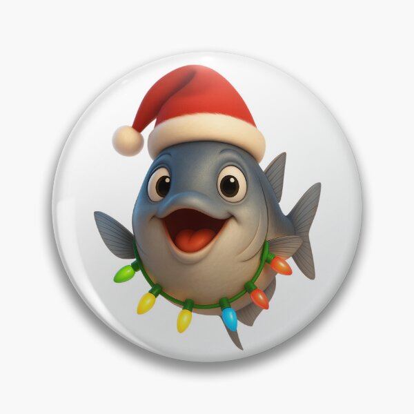 Item preview, Christmas Grunion Fish designed and sold by Sillytoe.