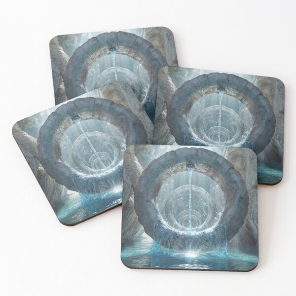 Item preview, Mystical Water Portal Stone Rings designed and sold by NIVEX.