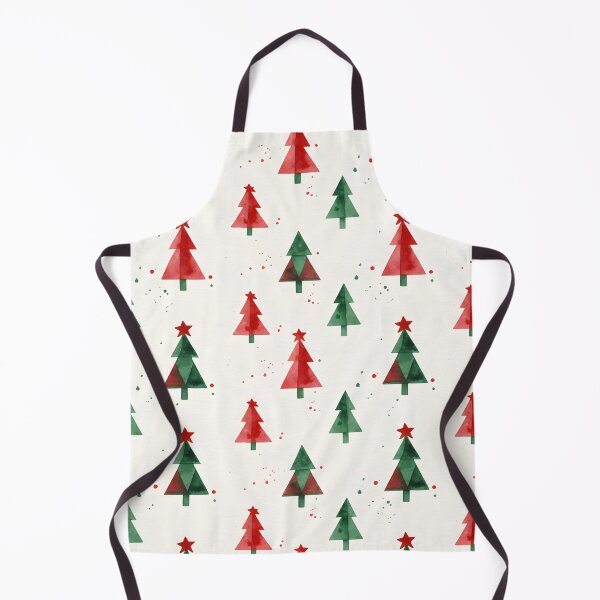 Item preview, Watercolor Christmas Trees Seamless Holiday Pattern designed and sold by homydesign.