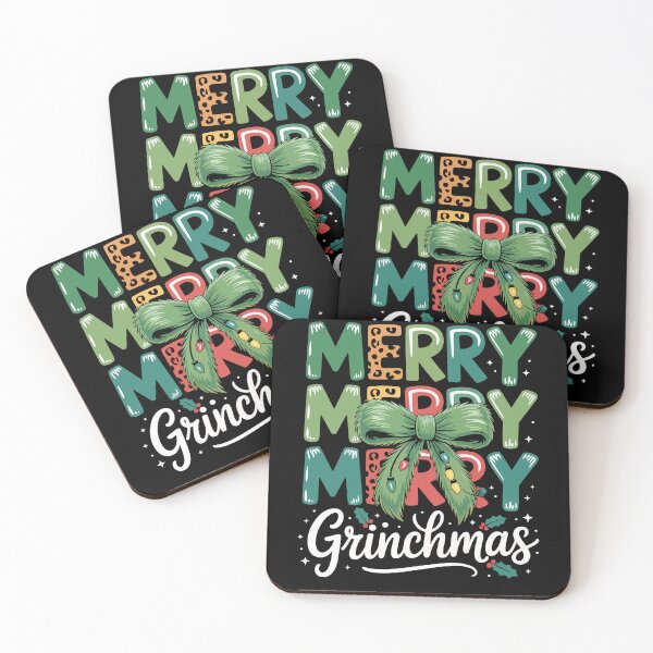 Item preview, Merry Merry Merry Grinchmas 3 designed and sold by HoodsyInk.