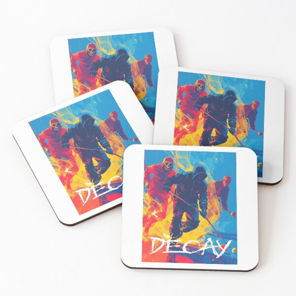 Item preview, 007 - DECAY -  Grunge Zombie Poster – Undead Character Risograph Art | Dark Alternative Print - 001 designed and sold by stephenignacio.