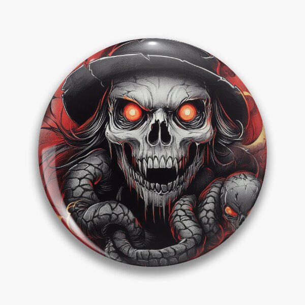 Item preview, Infernal Witch Skull Serpent designed and sold by Daagath.