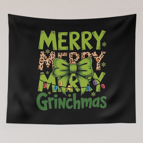 Item preview, Merry Merry Merry Grinchmas 1 designed and sold by HoodsyInk.