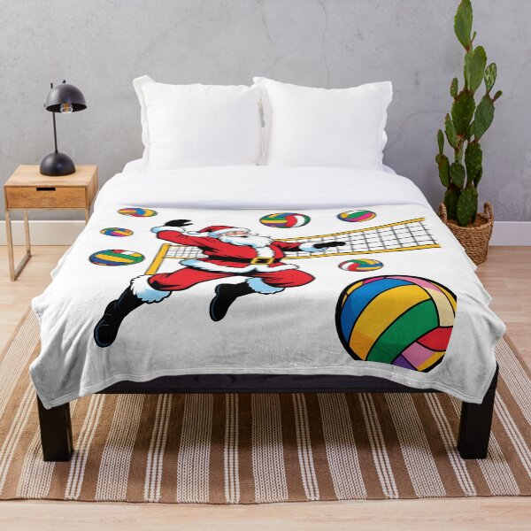 Item preview, Santa playing volleyball  designed and sold by Nomad-Maynard.