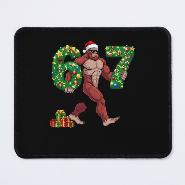 Item preview, Christmas Bigfoot 67 designed and sold by HoodsyInk.