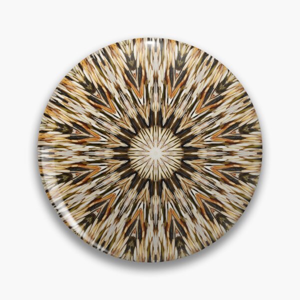 Item preview, Radiant Tri-Star Burst – Geometric Sunflare Pattern designed and sold by JWJ Photographs.