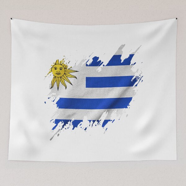 Item preview, Torn Uruguayan flag, Uruguayan pride designed and sold by Dressyourflag.