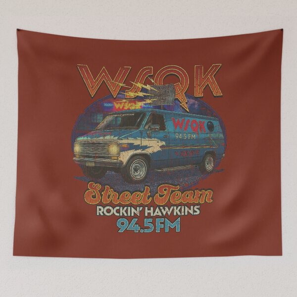 Item preview, WSQK Street Team 1987 designed and sold by AstroZombie6669.