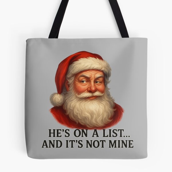 Item preview, Santa Side-Eye - Funny Christmas List Humor designed and sold by I AM BRO.
