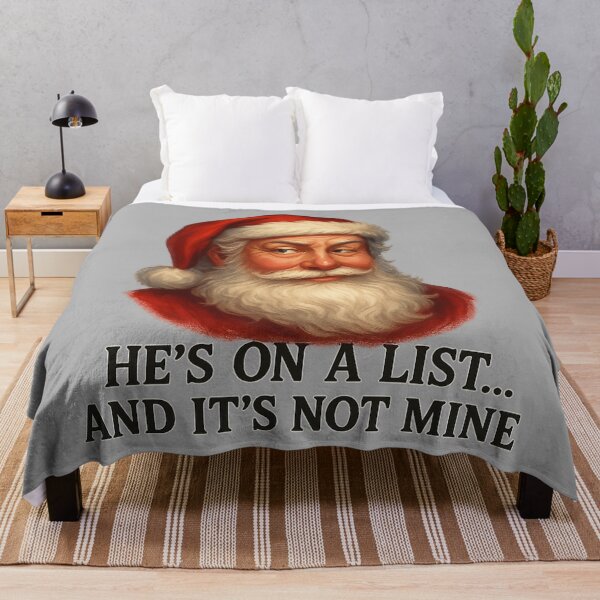 Item preview, Santa Side-Eye - Funny Christmas List Humor designed and sold by I AM BRO.