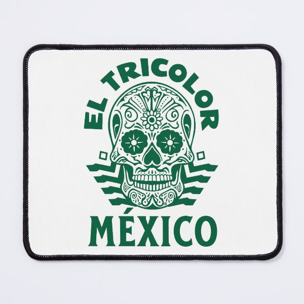 Item preview, Mexico skull animated green designed and sold by VRedBaller.
