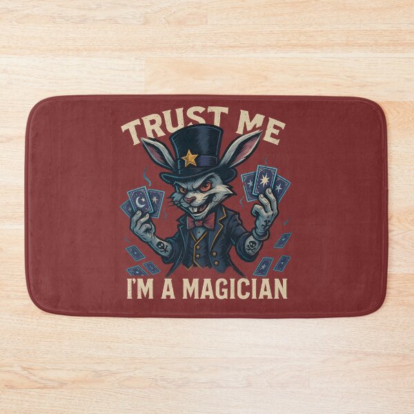 Item preview, Trust Me I’m a Magician – Edgy Sinister Rabbit designed and sold by shmupod.