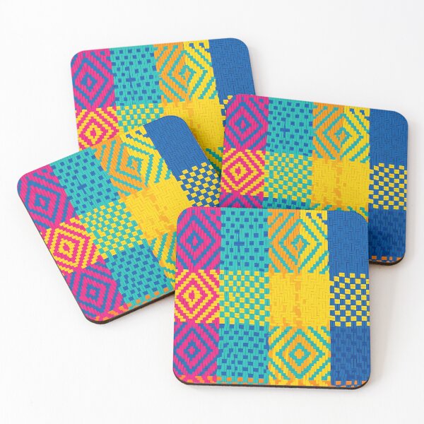 Item preview, Boho Tribal Patchwork Design designed and sold by AtotheTwoDesign.