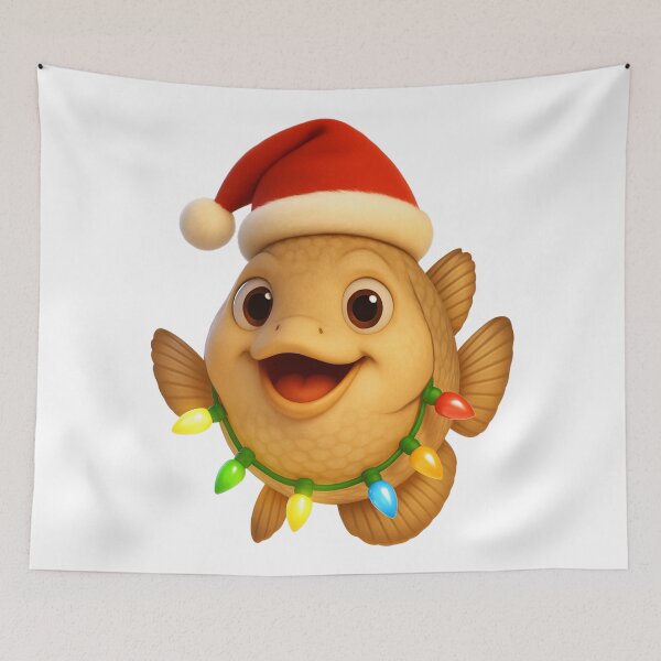 Item preview, Christmas Mojarra Fish designed and sold by Sillytoe.