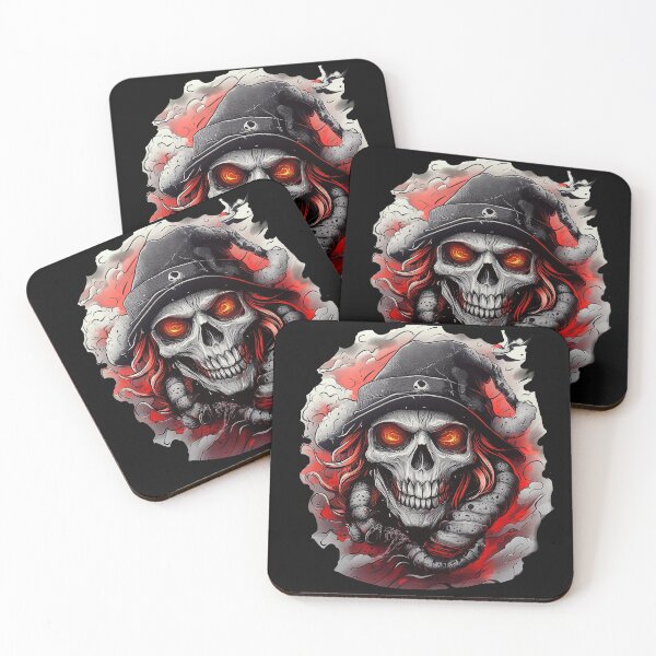 Item preview, Smiling Skull Warlock in Smoke designed and sold by Daagath.