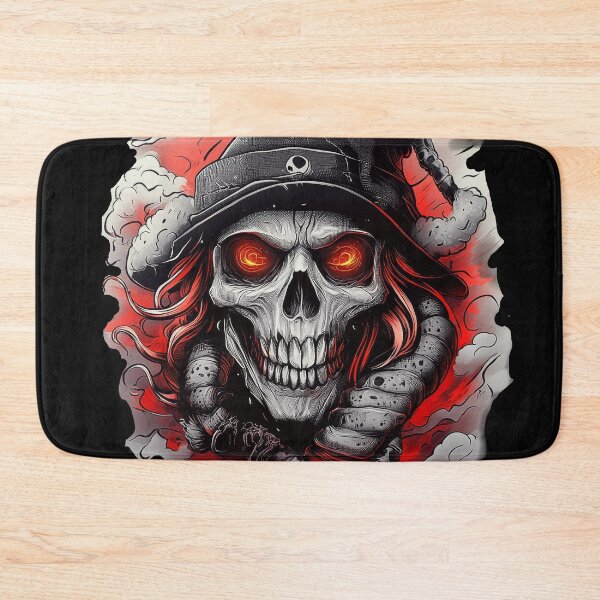Item preview, Smiling Skull Warlock in Smoke designed and sold by Daagath.