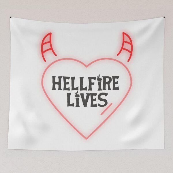 Item preview, Stranger Things Hellfire Lives designed and sold by lavndershrtdays.