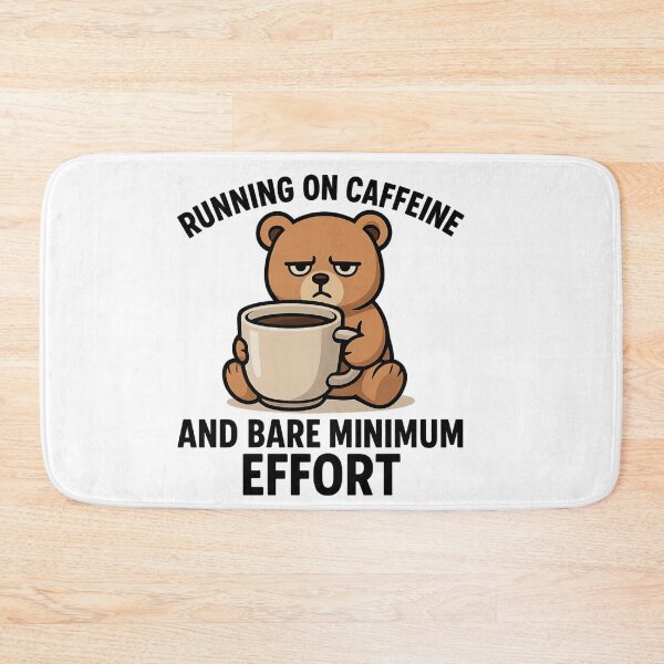 Item preview, Funny Grumpy Teddy Bear Coffee Lover T Shirt Cute Bear Holding Cup Graphic I Hate People But Love Coffee Retro Humor Tee Design Artwork designed and sold by New Art.