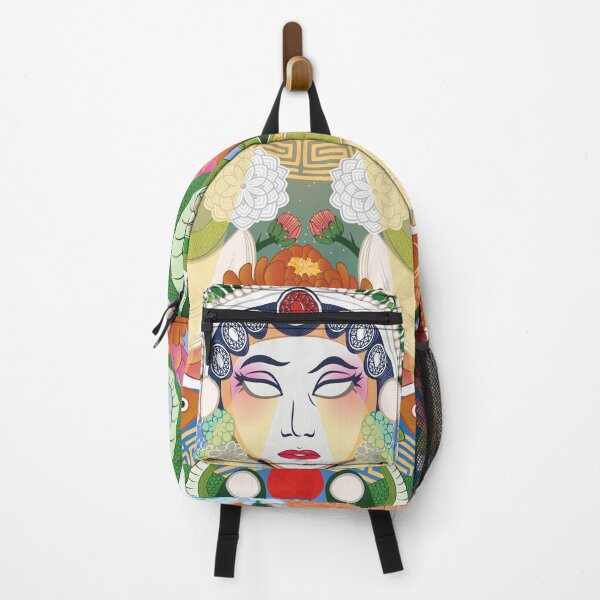 Item preview, Lady Medusa – Peking Opera / Greek mythology inspired art designed and sold by elephantfeathercreative.