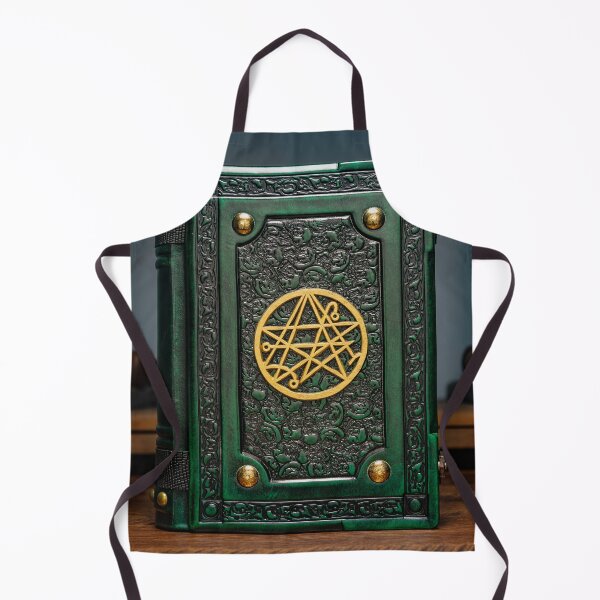 Item preview, Green leather journal with the Gate of Yog-Sothoth symbol. designed and sold by alchemist501.