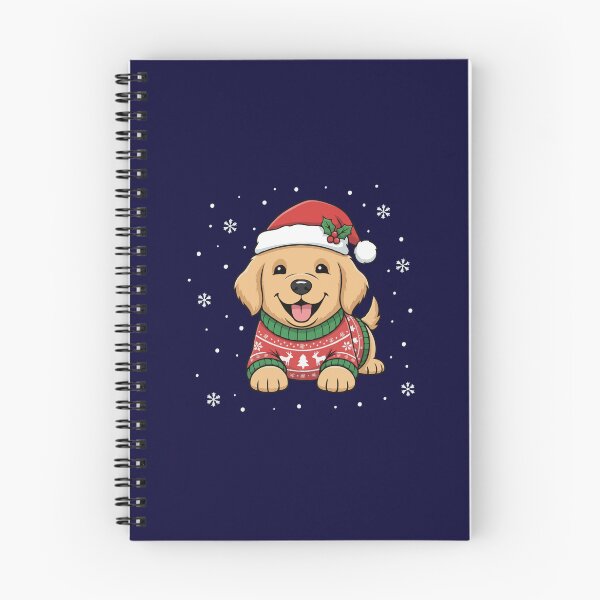 Item preview, Cute Golden Retriever Christmas Puppy - Dog Lovers designed and sold by The Real Life Symphony.