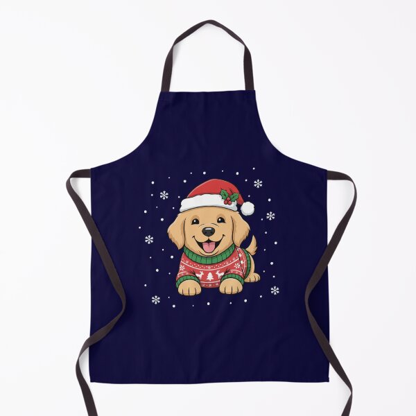 Item preview, Cute Golden Retriever Christmas Puppy - Dog Lovers designed and sold by The Real Life Symphony.