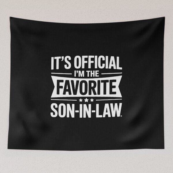 Item preview, from Mother in Law Favorite Son In Law  for Son in Law Gift designed and sold by faridman.