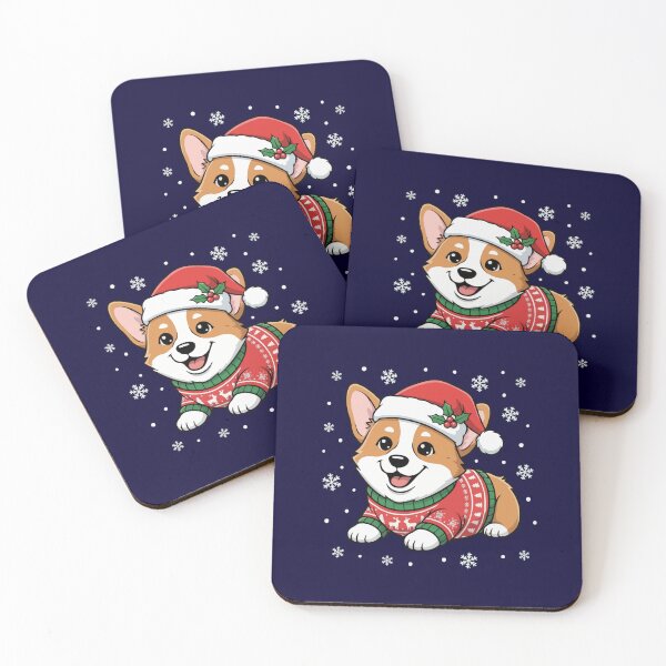 Item preview, Cute Pembroke Welsh Corgi Christmas Puppy - Dog Lovers designed and sold by The Real Life Symphony.