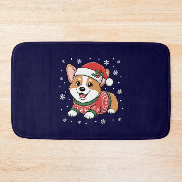 Item preview, Cute Pembroke Welsh Corgi Christmas Puppy - Dog Lovers designed and sold by The Real Life Symphony.