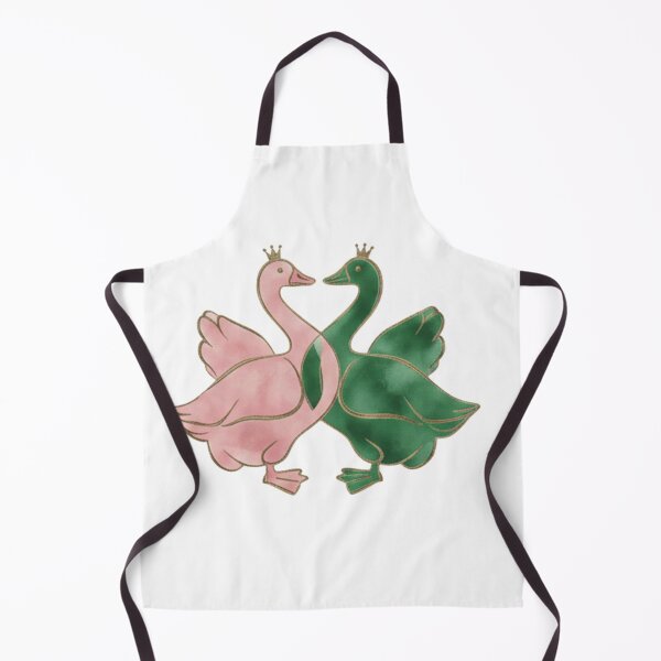 Item preview, Viral Pink & Green Geese Design Art | Aesthetic Cottagecore Animal Print designed and sold by mouhamii⭐⭐(98k).