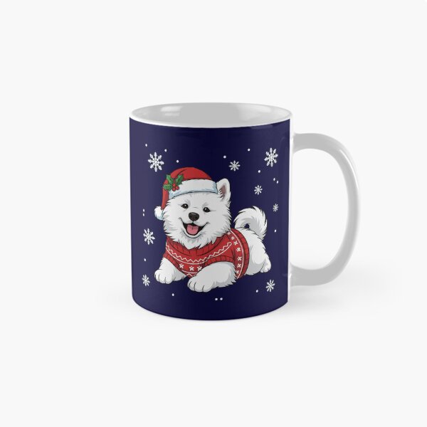 Item preview, Cute Samoyed Christmas Puppy - Dog Lovers designed and sold by The Real Life Symphony.