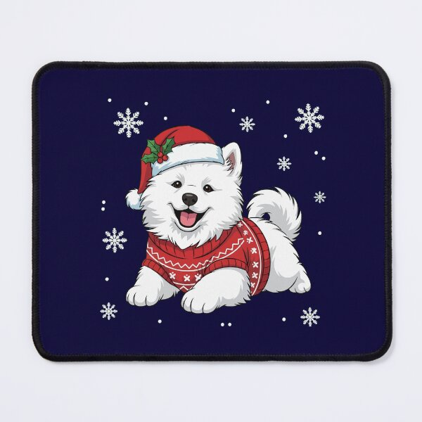 Item preview, Cute Samoyed Christmas Puppy - Dog Lovers designed and sold by The Real Life Symphony.