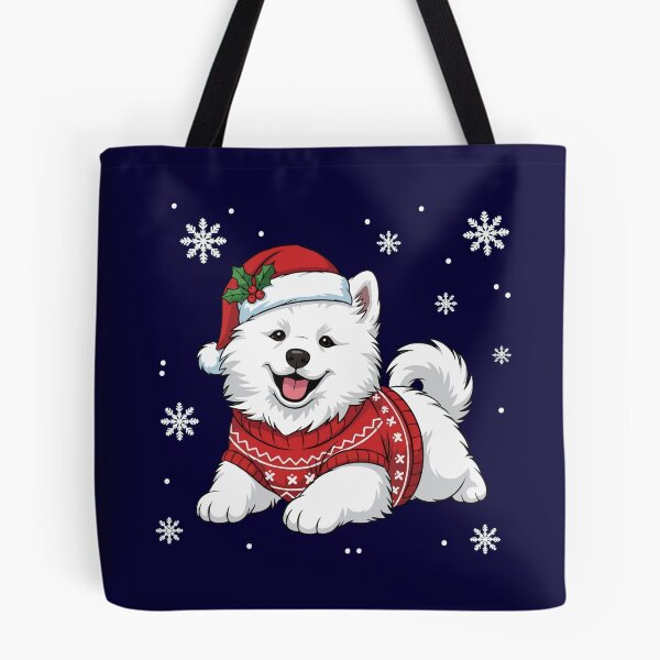 Item preview, Cute Samoyed Christmas Puppy - Dog Lovers designed and sold by The Real Life Symphony.