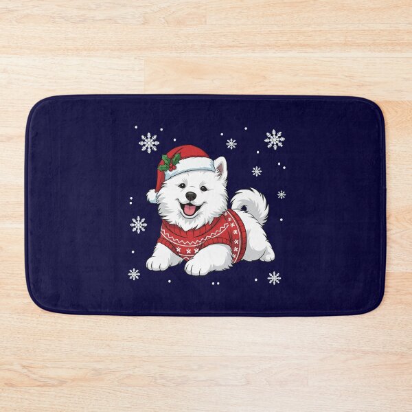 Item preview, Cute Samoyed Christmas Puppy - Dog Lovers designed and sold by The Real Life Symphony.
