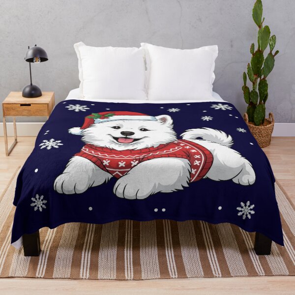 Item preview, Cute Samoyed Christmas Puppy - Dog Lovers designed and sold by The Real Life Symphony.