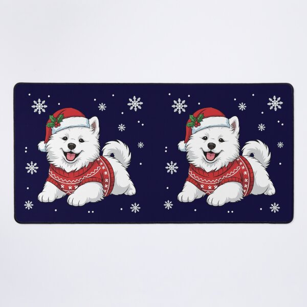 Item preview, Cute Samoyed Christmas Puppy - Dog Lovers designed and sold by The Real Life Symphony.