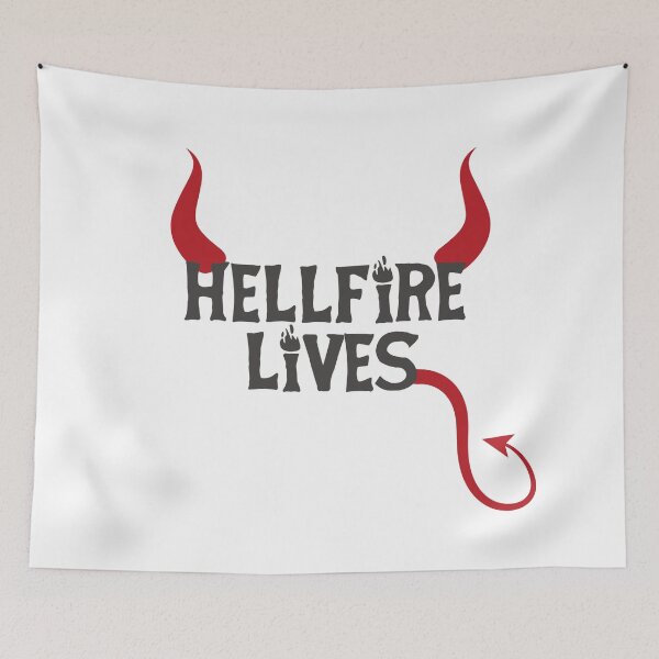 Item preview, Stranger Things Hellfire Lives designed and sold by lavndershrtdays.