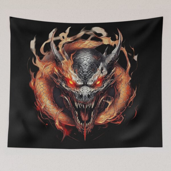 Item preview, Inferno Serpent Dragon Roar designed and sold by Daagath.