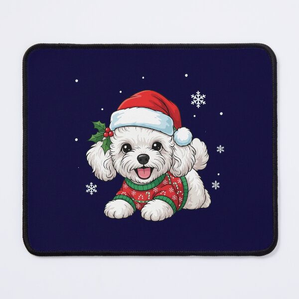 Item preview, Cute Teacup Poodle Christmas Puppy - Dog Lovers designed and sold by The Real Life Symphony.