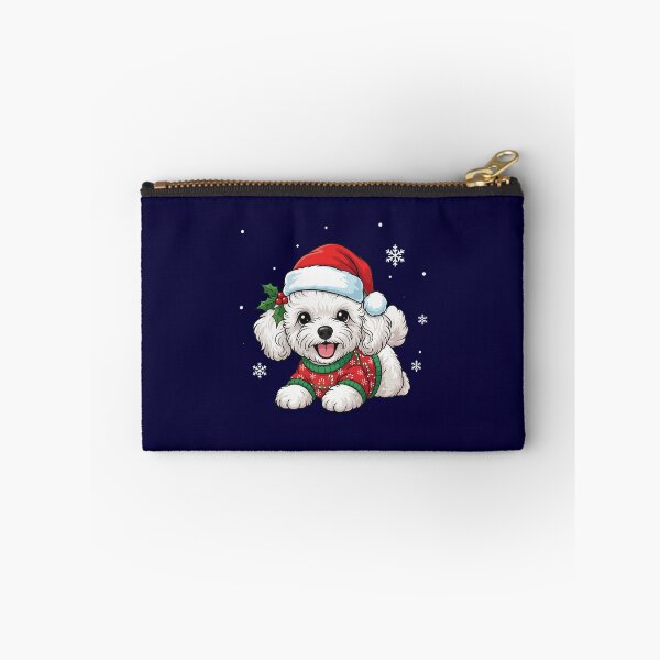 Item preview, Cute Teacup Poodle Christmas Puppy - Dog Lovers designed and sold by The Real Life Symphony.