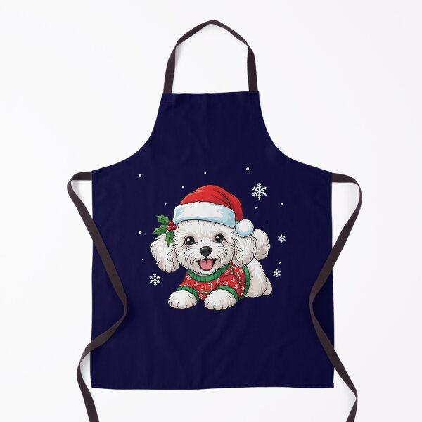 Item preview, Cute Teacup Poodle Christmas Puppy - Dog Lovers designed and sold by The Real Life Symphony.