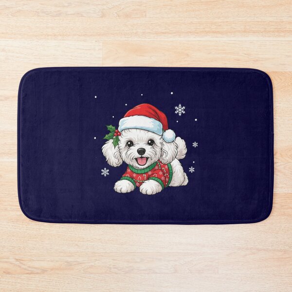 Item preview, Cute Teacup Poodle Christmas Puppy - Dog Lovers designed and sold by The Real Life Symphony.