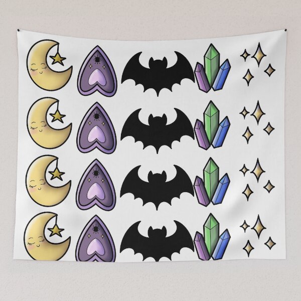 Item preview, Moon & Magic: Cute Witchy Pattern designed and sold by The Bad Witch.