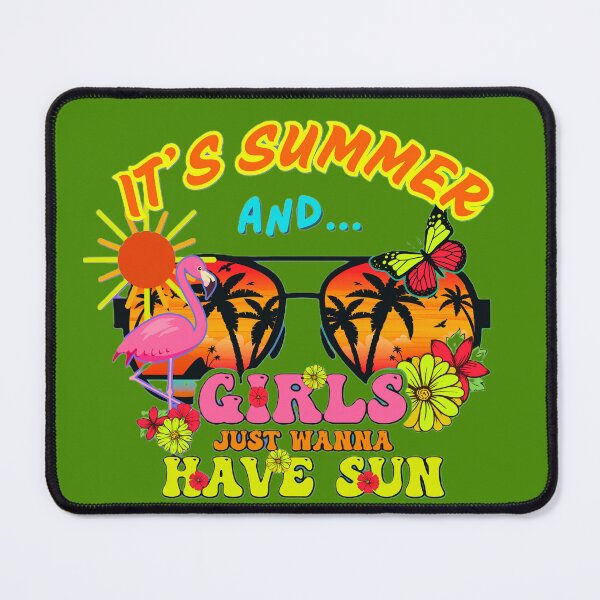 Item preview, It's Summer And Girls Just Wanna Have Sun Cute Retro Beach Design designed and sold by Lovemountain.