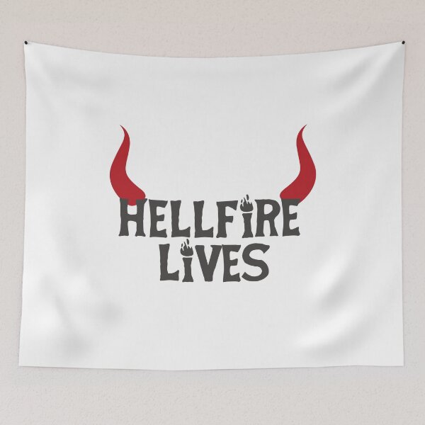 Item preview, Stranger Things Hellfire Lives designed and sold by lavndershrtdays.