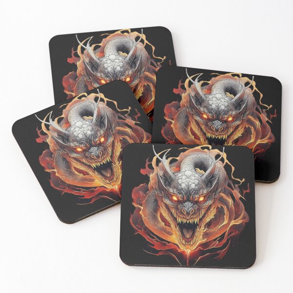 Item preview, Circle of Flames Serpent Dragon designed and sold by Daagath.