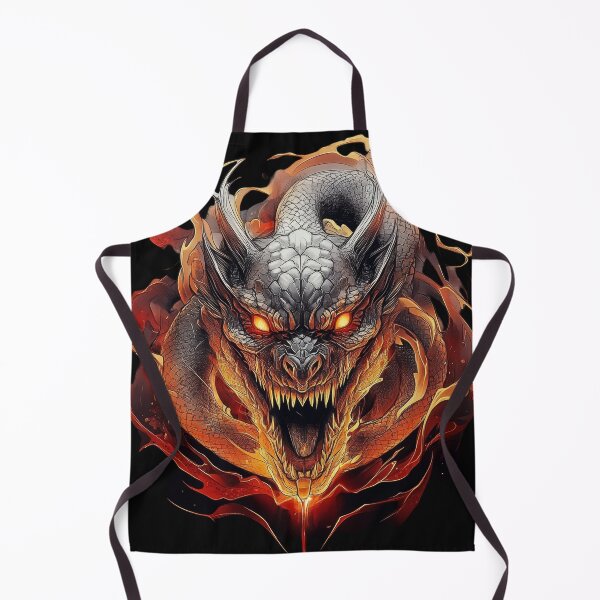 Item preview, Circle of Flames Serpent Dragon designed and sold by Daagath.