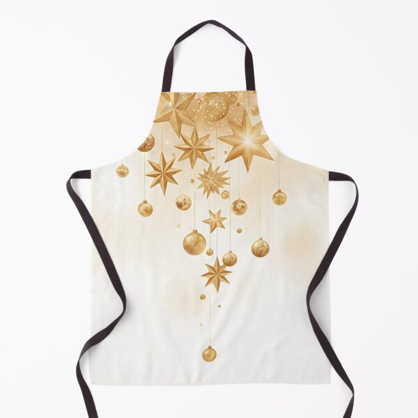 Item preview, Elegant Hanging Gold Christmas Stars and Ornaments designed and sold by homydesign.