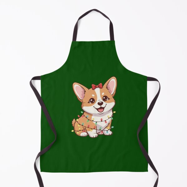 Item preview, Cute Corgi Christmas Lights Puppy - Dog Lovers designed and sold by The Real Life Symphony.