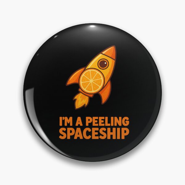 Item preview, Orange Spaceship designed and sold by DesignShopAD.
